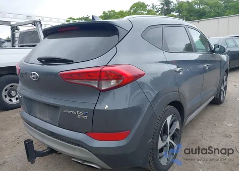 2017 Hyundai Tucson Limited z USA, uszkodzony, nr VIN KM8J3CA28HU308949